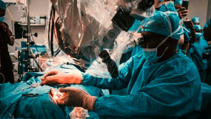 Médicos de Sudáfrica realizan con éxito el primer trasplante de oído