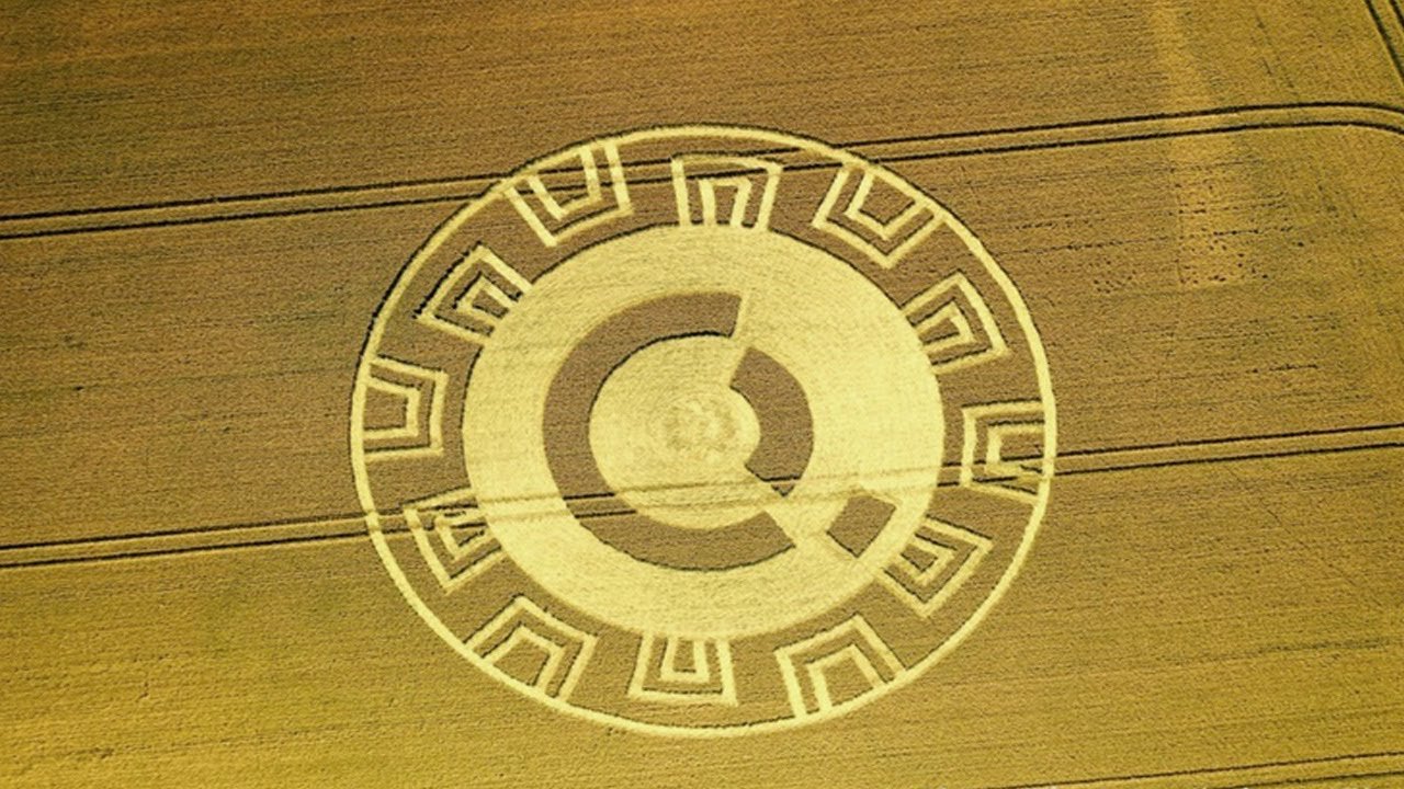 Nuevo círculo de cultivo descubierto en Upham, Hampshire, Reino Unido - 18 de julio de 2021 Nuevo círculo de cultivo descubierto en Upham, Hampshire, Reino Unido