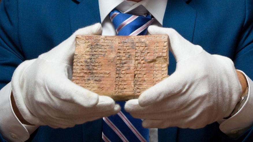 Tablilla babilónica de 3.700 años reescribe la historia de las matemáticas Tablilla babilónica de 3.700 años reescribe la historia de las matemáticas