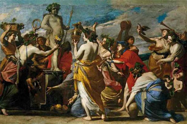 Las festividades de las Dionisias honraban al dios del vino, el placer y la celebración. (Dominio Público)