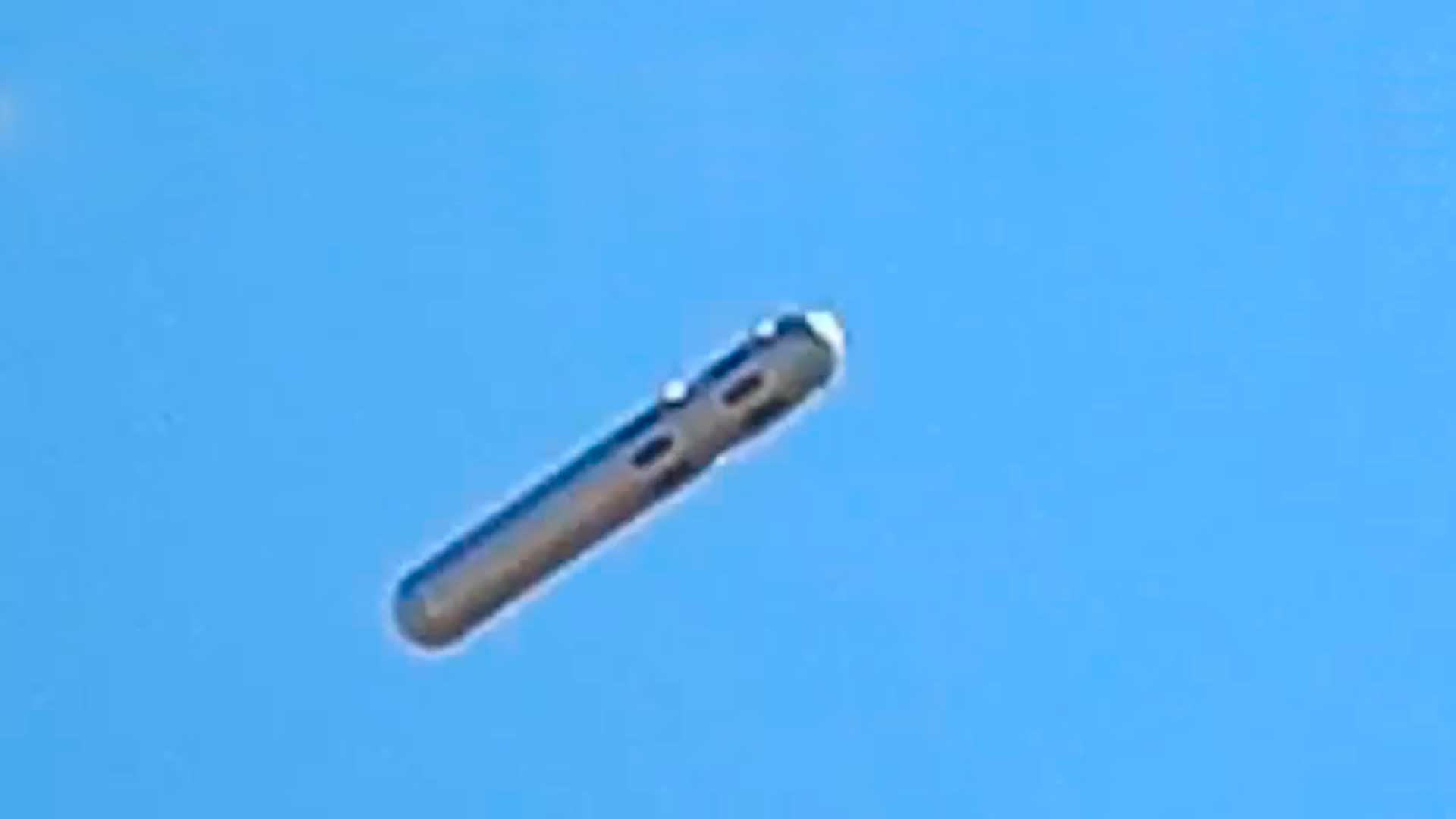 ¿Es esta grabación de un OVNI cigarro en España la mejor captura en vídeo con mejor calidad?