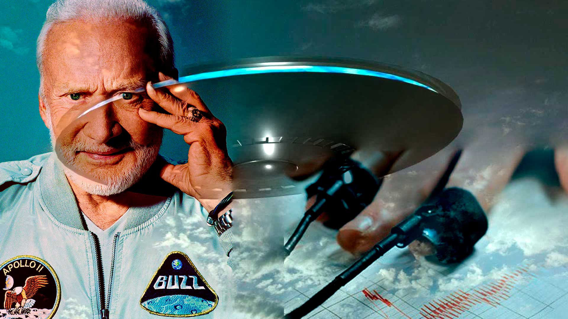 Buzz Aldrin afirma haber visto ovnis en el espacio y el polígrafo lo apoya