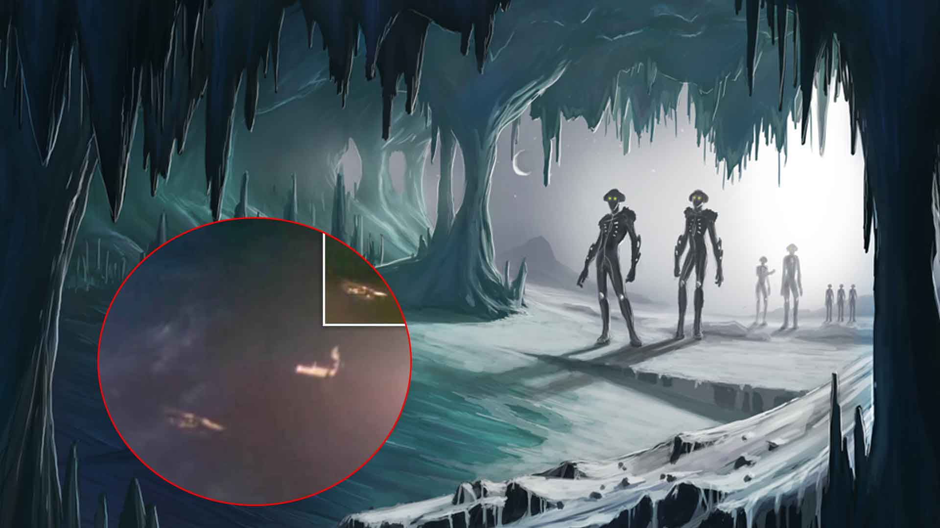 El extraño encuentro de dos Ovnis captado por la NASA