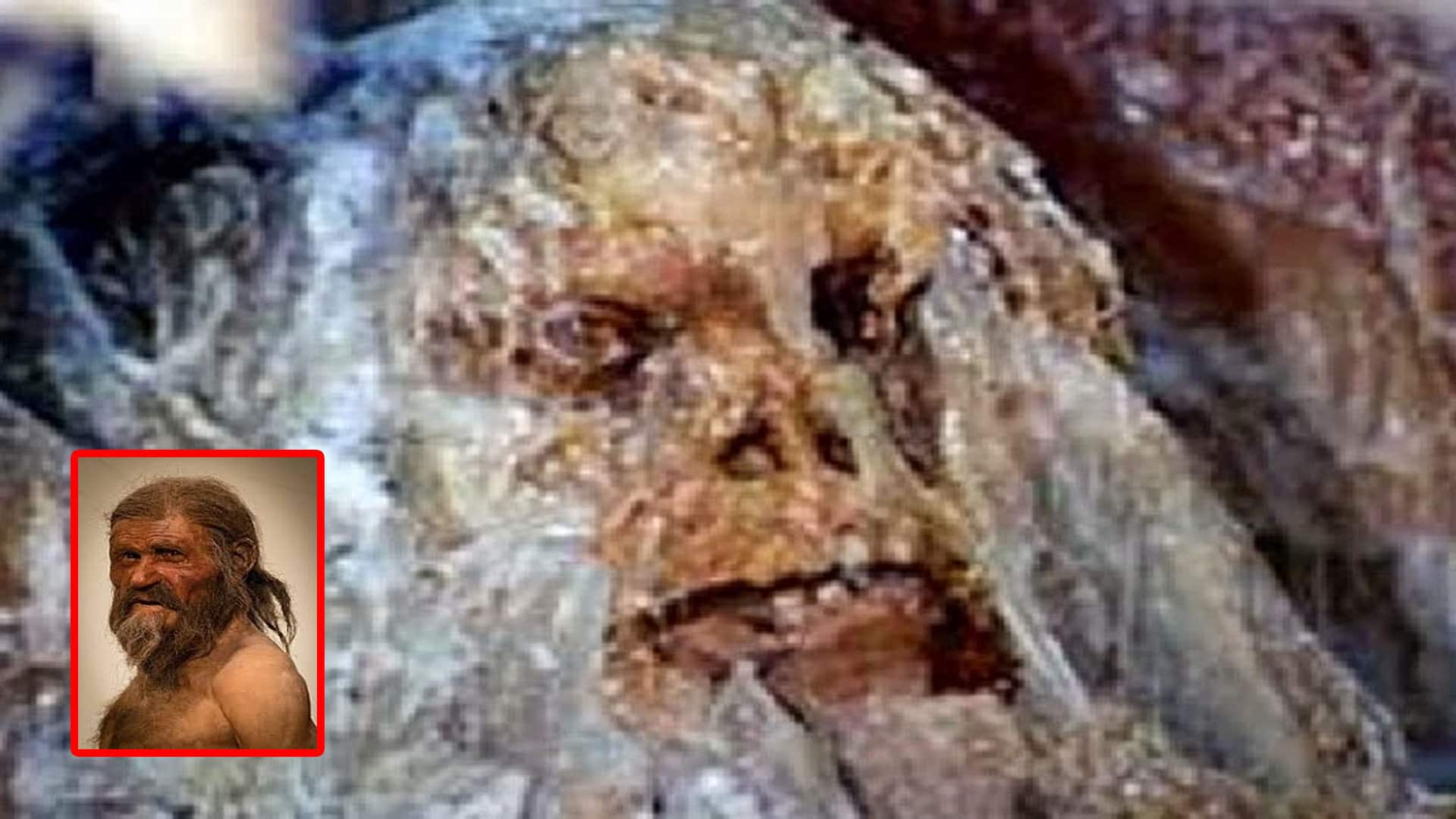 Increíble – Descubren el cuerpo de un hombre prehistórico congelado