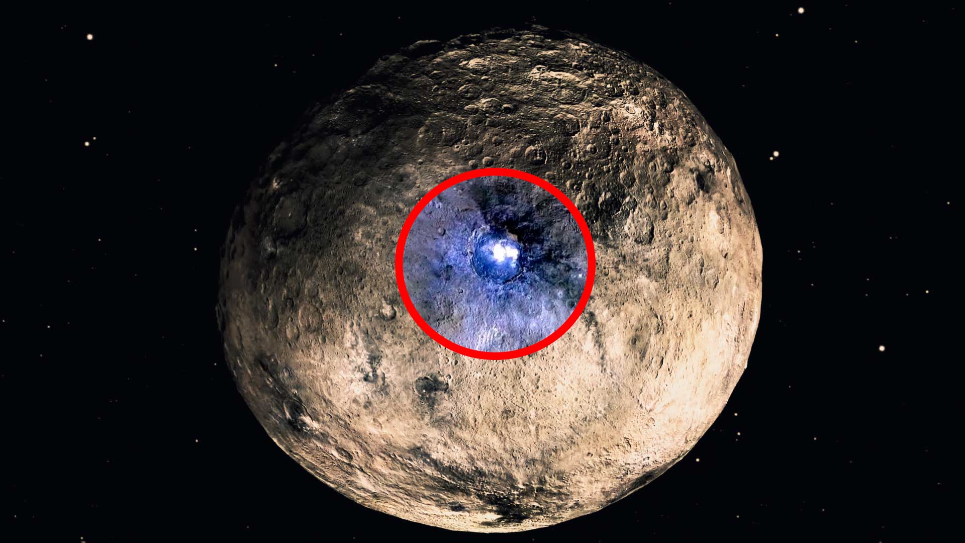 NASA por fin aclara procedencia de misteriosos puntos brillantes en Ceres publicados en estas imágenes