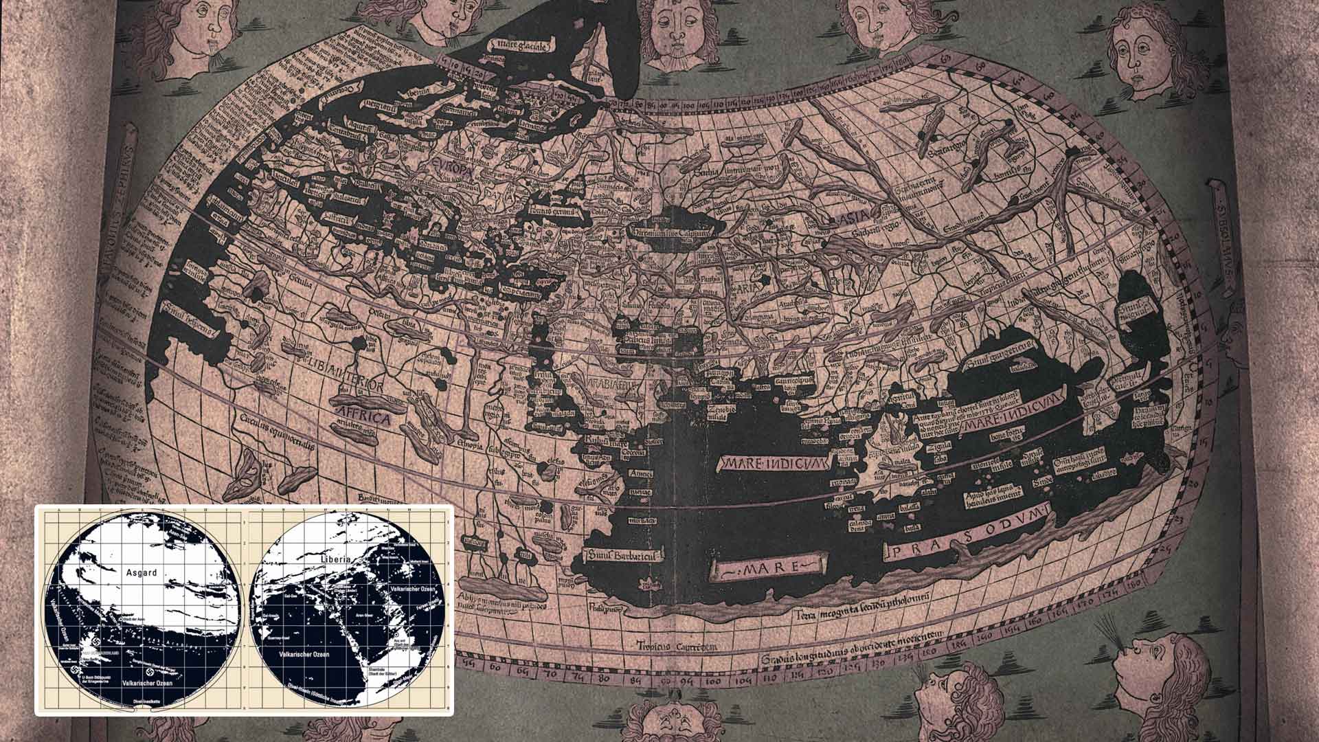 Descubren reveladores mapas que probarían la existencia de mundos subterráneos