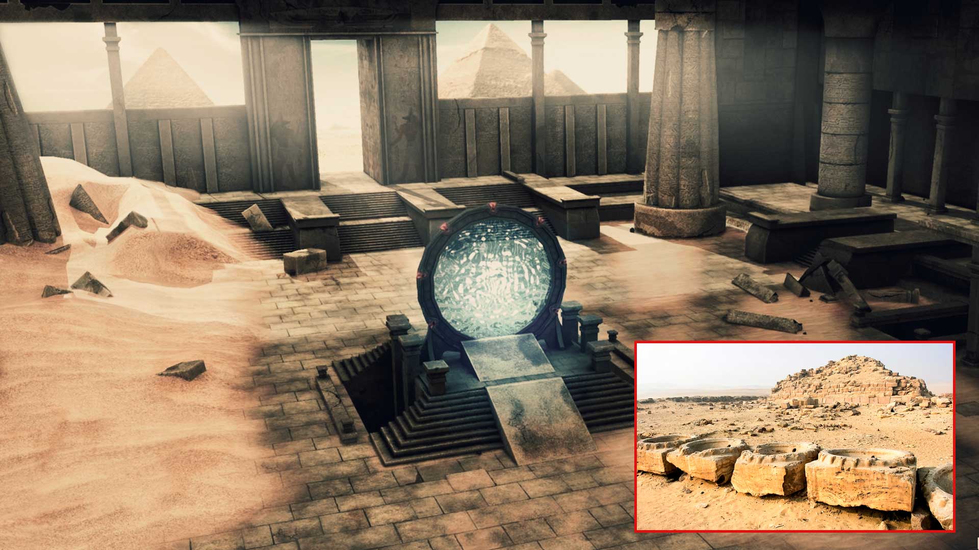 El misterio del Templo Solar de Abu Gurab y su “Puerta Estelar” sale a la luz
