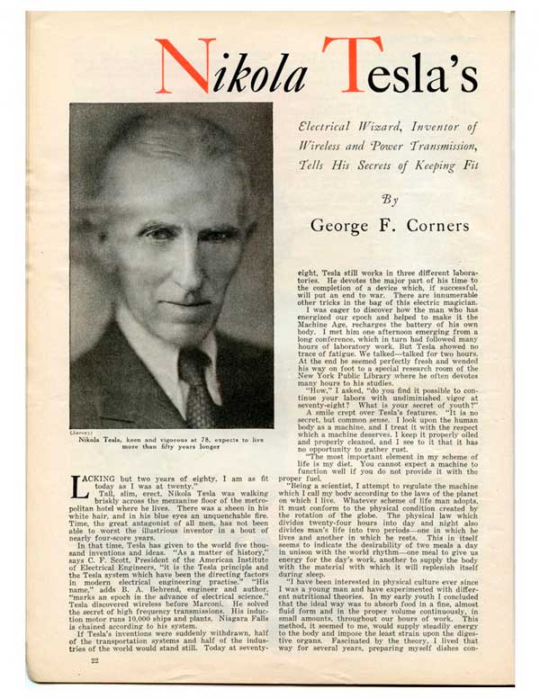 Disponibles en Internet 300 documentos incautados inéditos de Nikola Tesla al fin publicados