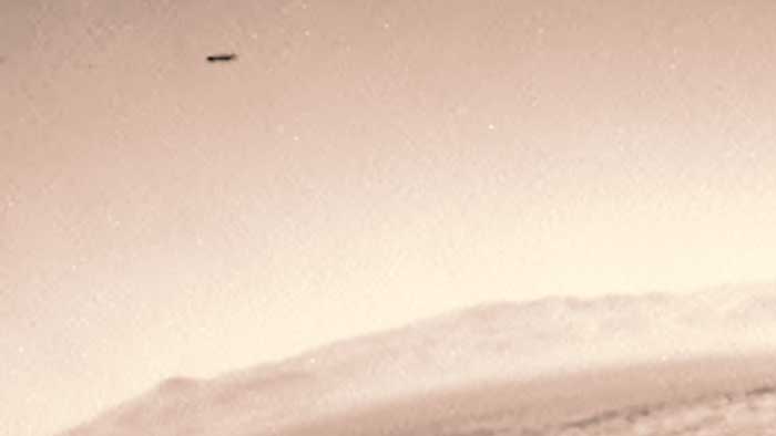 Imágenes captadas por el Curiosity en el cielo de Marte en 2015 de un raro objeto salen a la luz