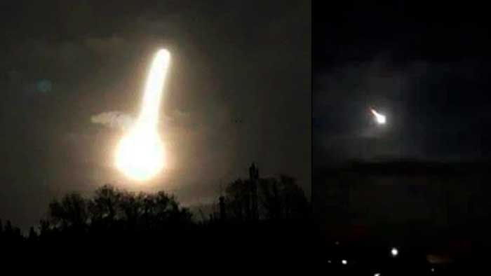Reporte fotográfico: enorme meteorito cae en Uruapan, México