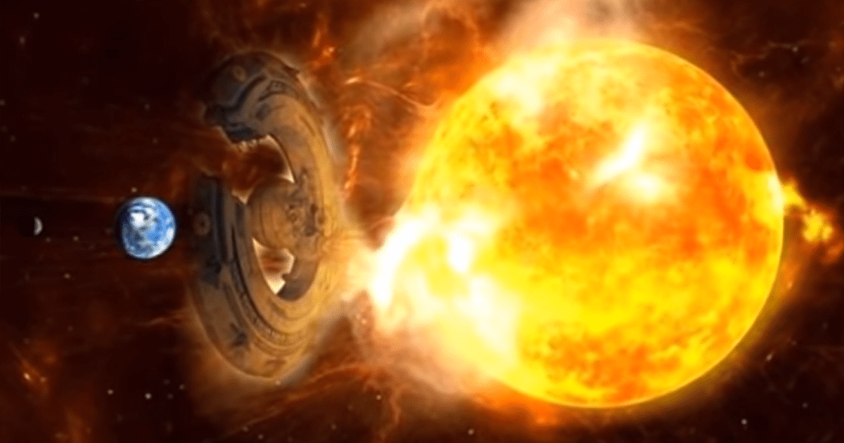 Un OVNI gigante interactuó con el sol para evitar una gran tormenta solar que amenazaba la Tierra