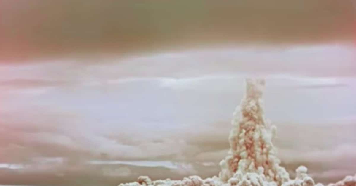 Aquí puedes ver el nuevo video ultrasecreto de la bomba de hidrógeno más grande jamás explotada