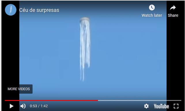 OVNI "Medusa" filmado en Brasil