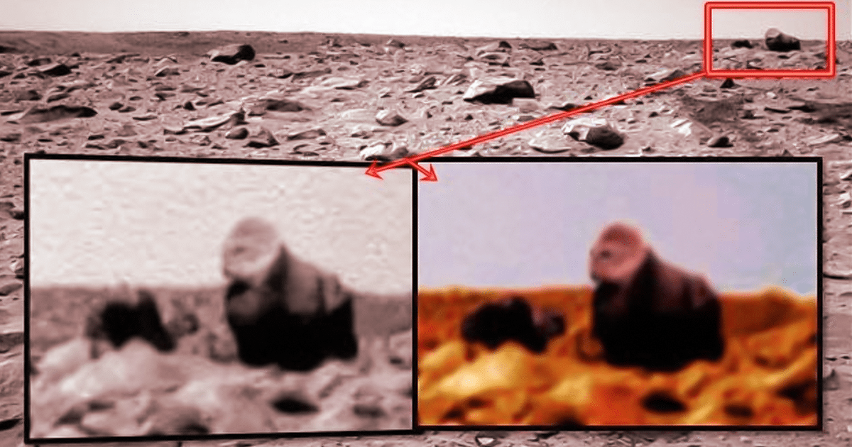 Humanoide híbrido observado por Spirit Rover en Marte: evidencia de que la NASA manipula imágenes (video)