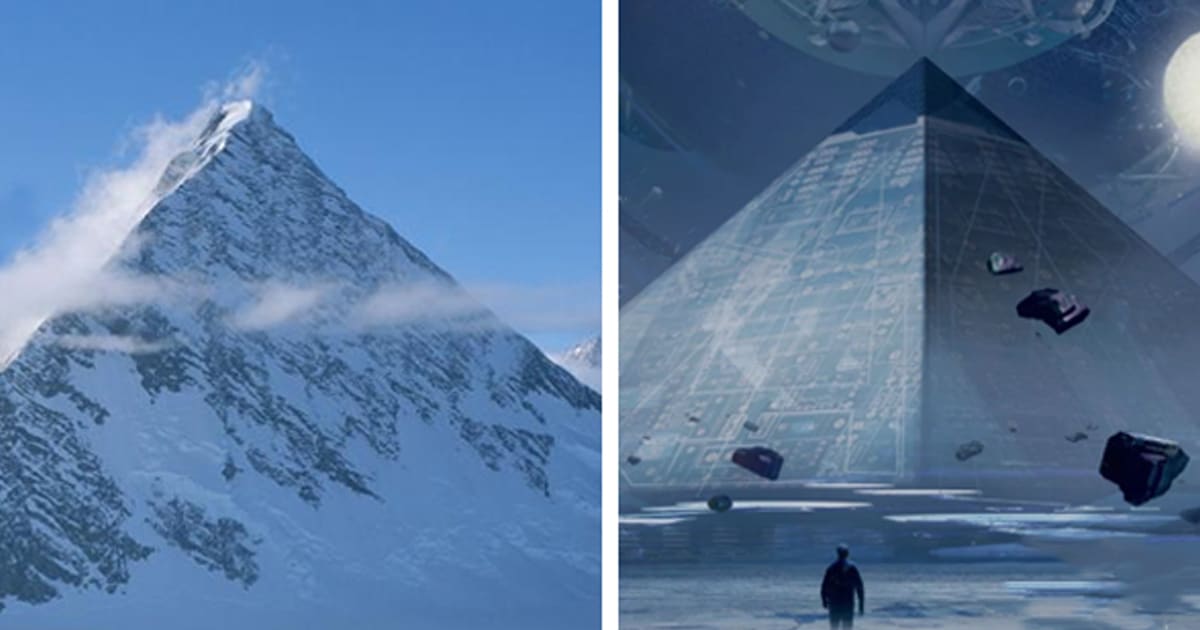 La antigua pirámide oculta en la Antártida fue descubierta recientemente por History Channel