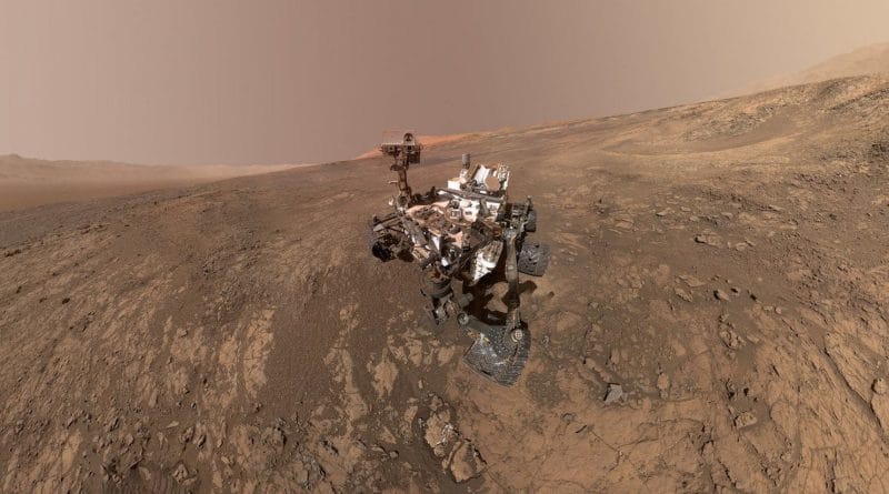 Materia orgánica descubierta en Marte por Curiosity