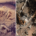 Restos de una antigua ciudad en Marte encontrados en imágenes de la NASA