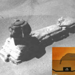 Una cámara secreta bajo la Esfinge: La imagen muestra la posible entrada a la Gran Esfinge de Giza