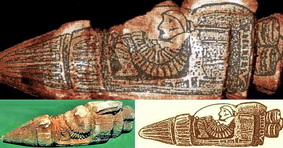 Artefactos antiguos inexplicables similares a naves extraterrestres