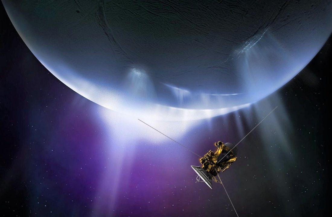 La NASA encuentra evidencia de “vida extraterrestre” en Encélado, luna de Saturno