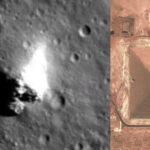 Cazador de ovnis encontró una antigua pirámide en la luna