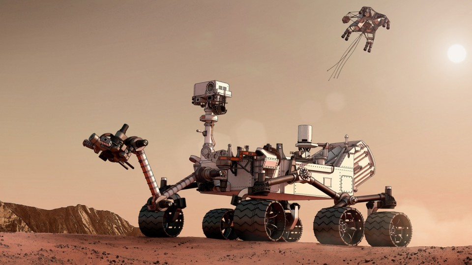 limpieza de los rovers de la NASA en Marte