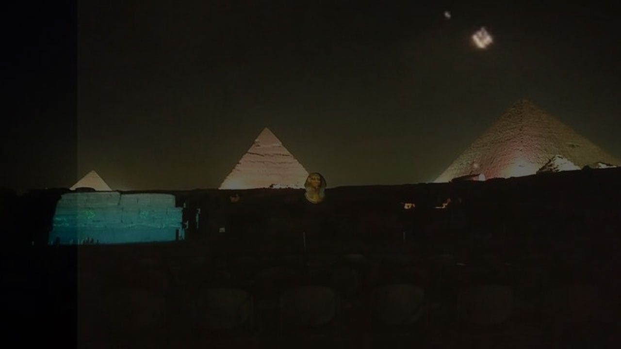 Actividad ovni filmada sobre Giza, Egipto – 3 de diciembre de 2020
