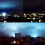 Extrañas luces en el cielo tras sismo de 8.2 en México (Video)