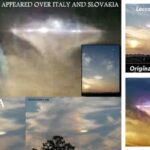 ¿OVNI pleyadiano apareció sobre Italia y Eslovaquia?  (Video)