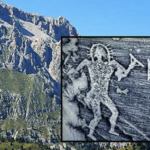 ¡Astronautas antiguos!  Pinturas rupestres en Italia muestran presencia extraterrestre en el pasado