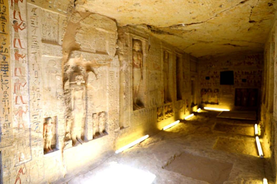 Tumba egipcia que data de hace 4.400 años tiene pozos ocultos que podrían contener los tesoros del ‘inspector divino’