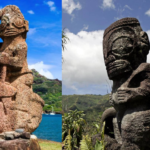 Estatuas antiguas descubiertas en la Polinesia Francesa representan una raza alienígena inusual