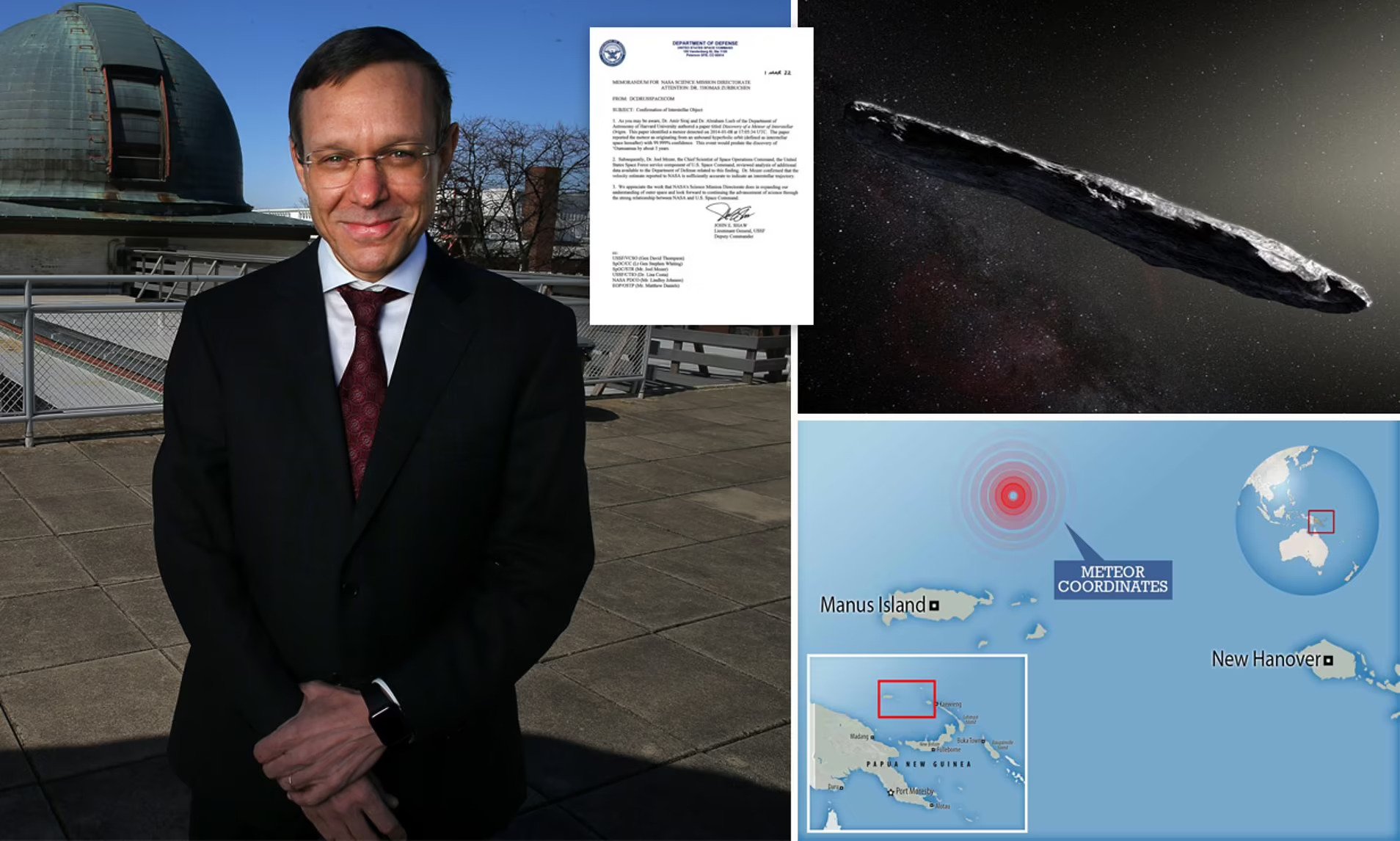 ¡La verdad está ahí abajo!  Científico de Harvard quiere lanzar una investigación sobre un meteorito en el fondo del Océano Pacífico que cree que en realidad es tecnología ALIEN