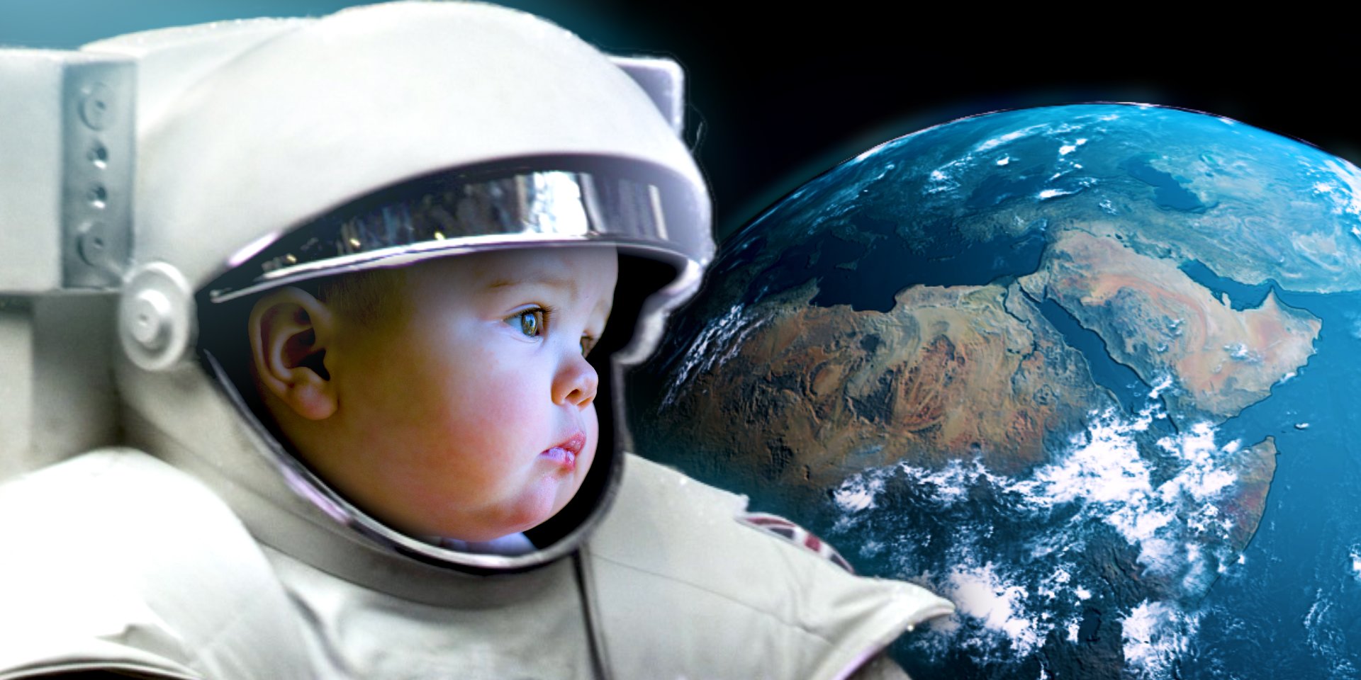 Si los humanos dieran a luz en el espacio, los bebés tendrían cabezas gigantes con forma de alienígena