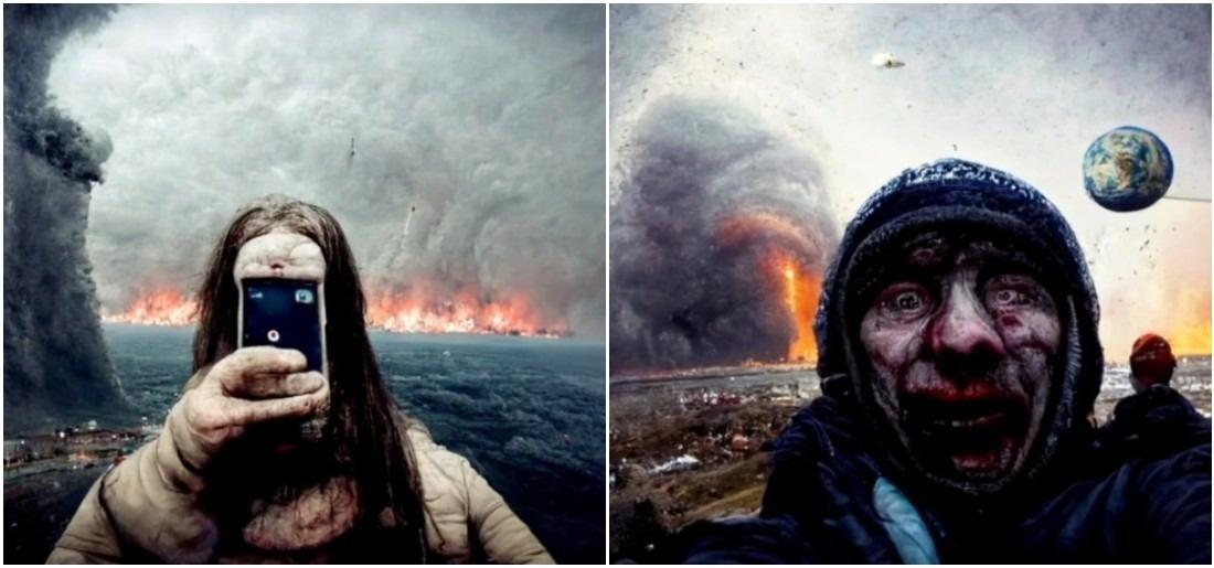 ¿Cómo será la última selfie tomada en la tierra?  La inteligencia artificial ha tomado fotografías de los últimos humanos en la Tierra
